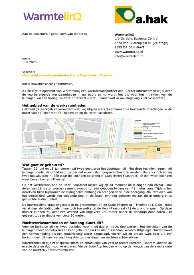 Bewonersbrief Boogboring HenriFaasdreef-Theems
