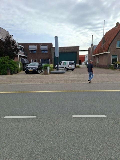 De aanbiedplaats thv huisnummer 52
