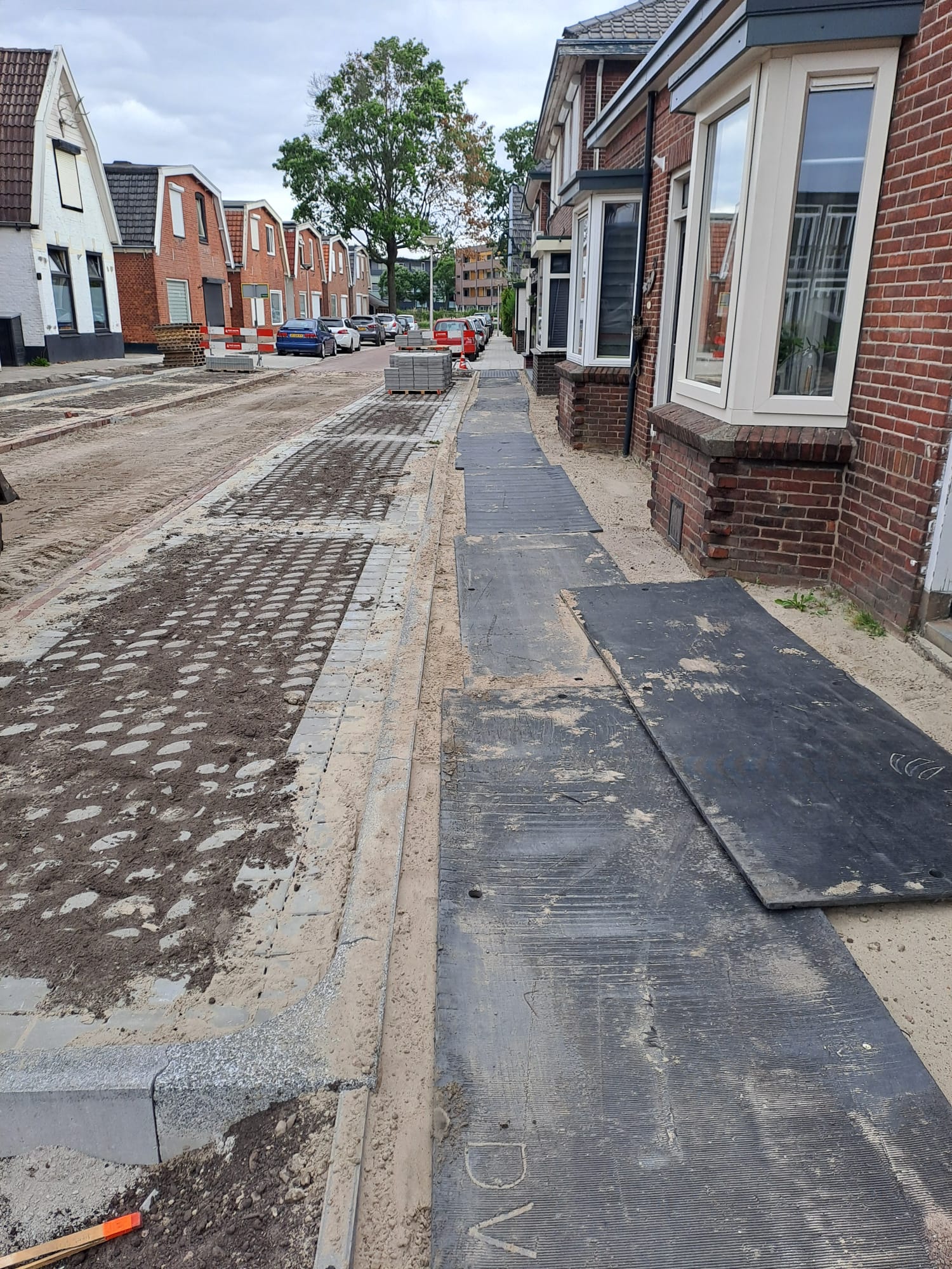 aanleg grasbetonstenen