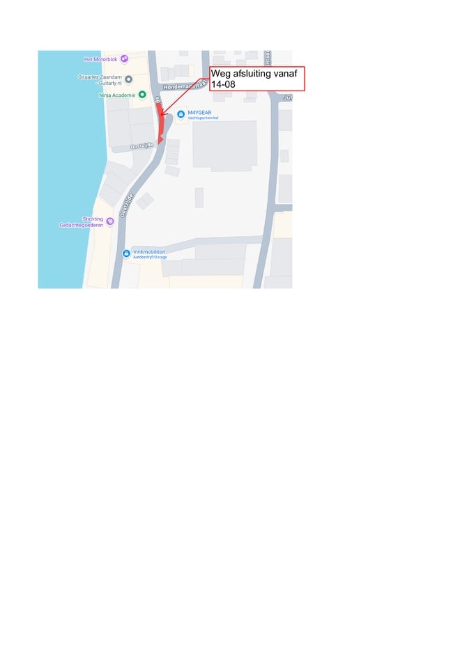 Verkeerssituatie vanaf wk 33