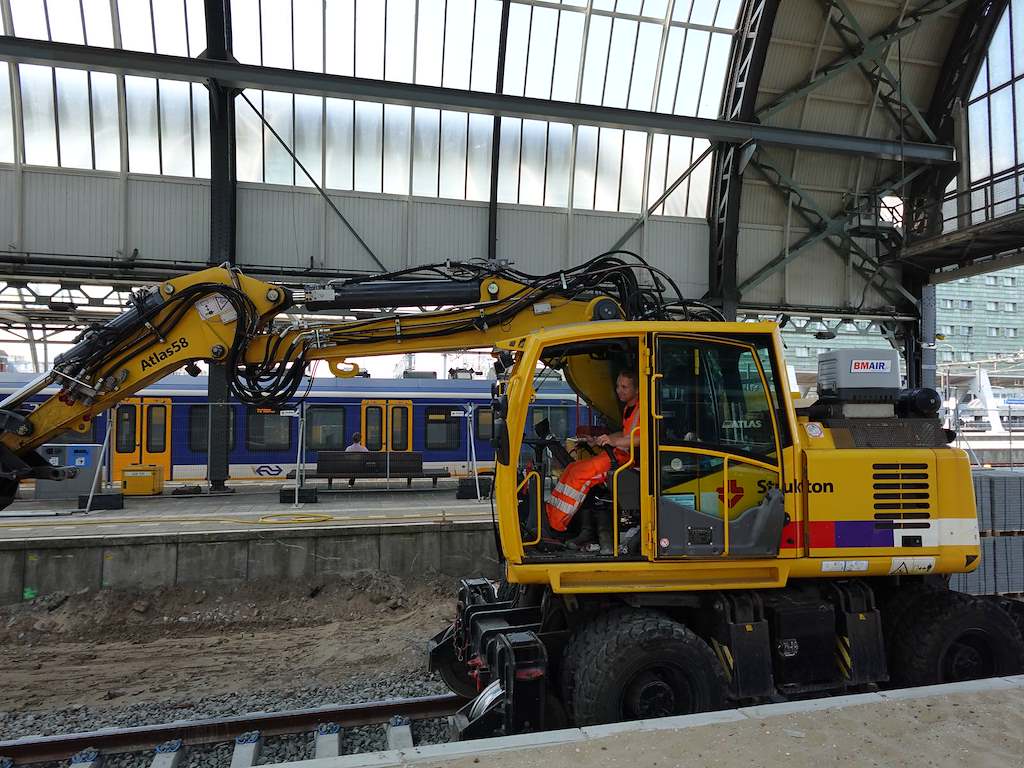 Materieel in beeld.