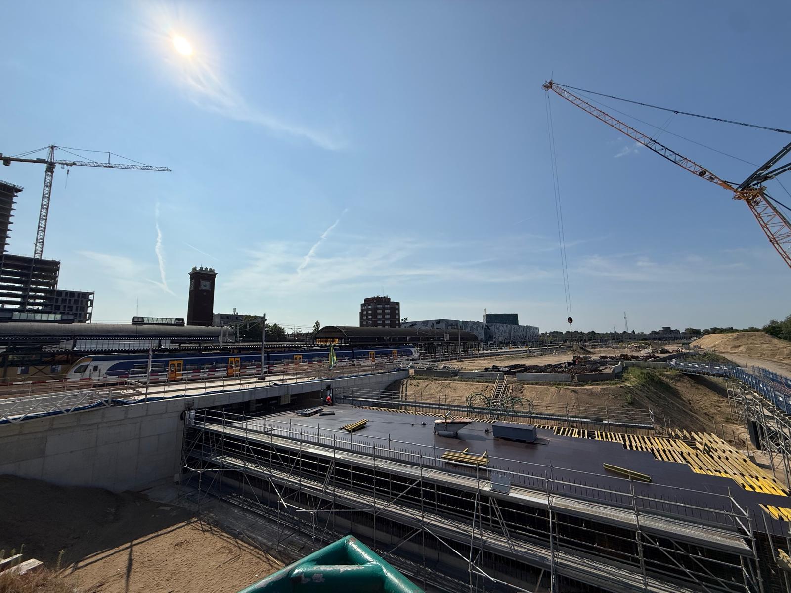 We bouwen deel 2 van de reizigerstunnel verder op.