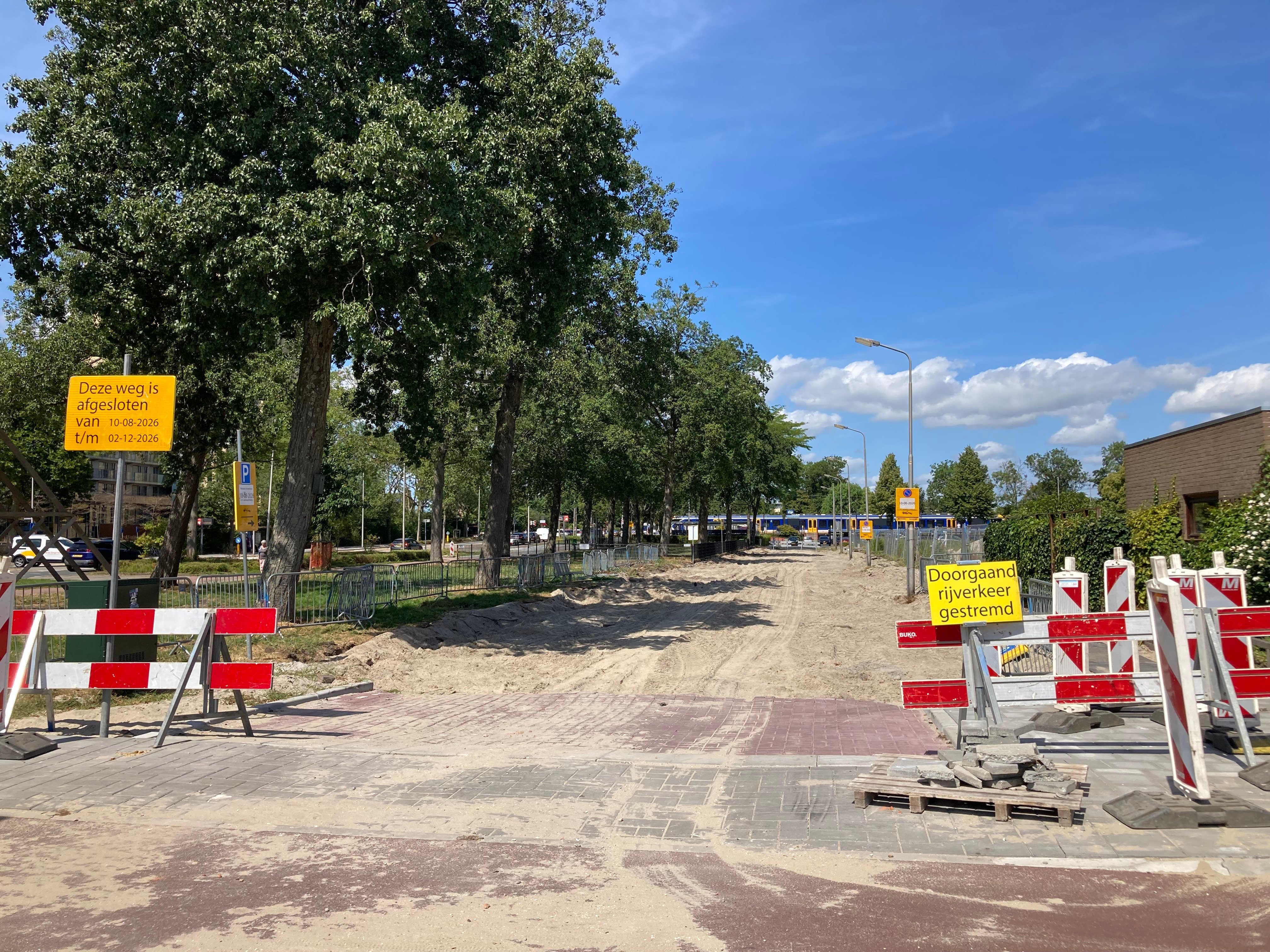 Boeierstraat is opengebroken.
