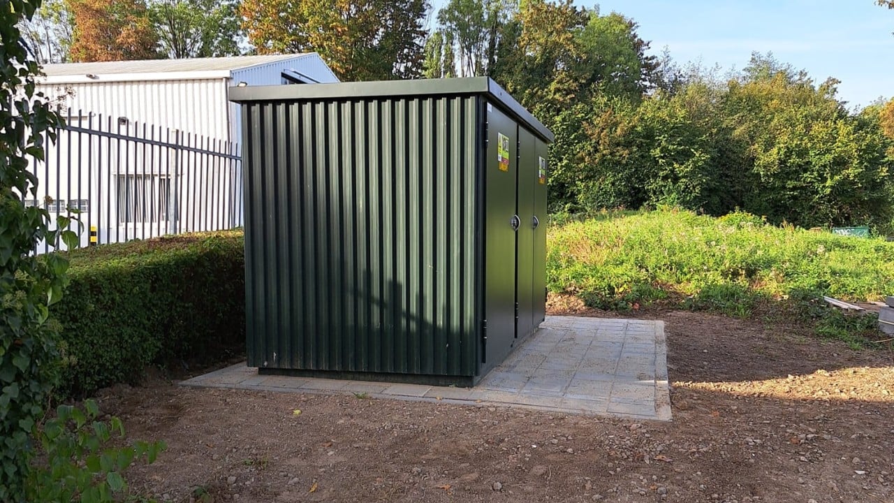 Een van de drie stations op Weerterveld.